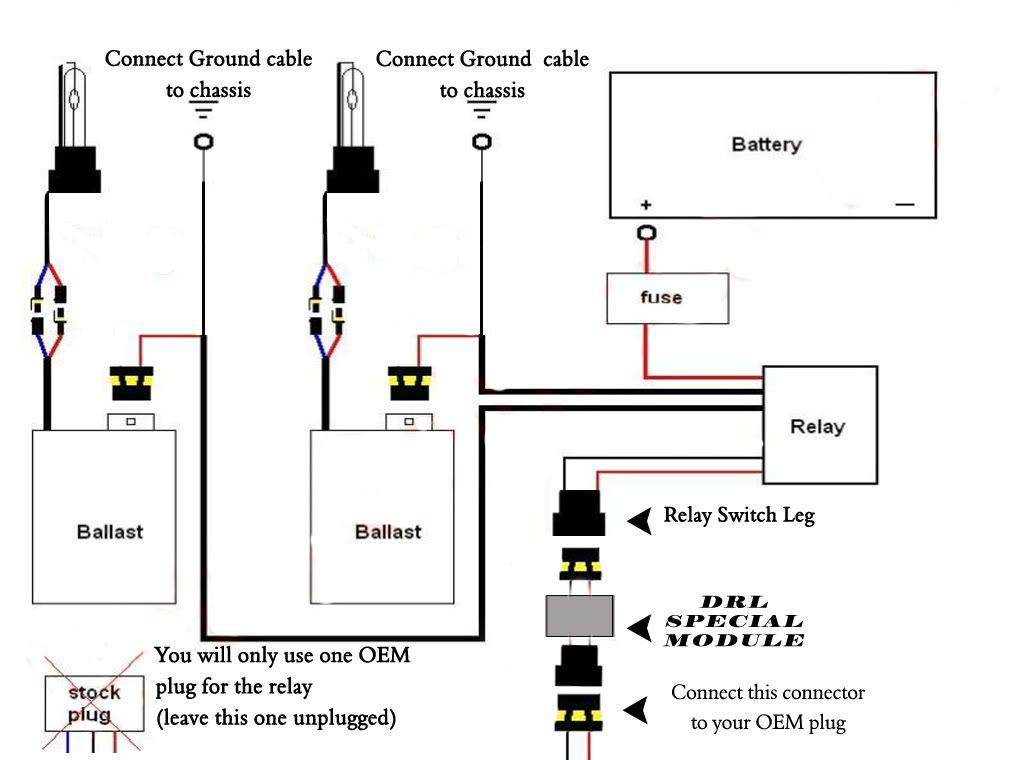 9006 Hid Conversion Kit Wiring Diagram